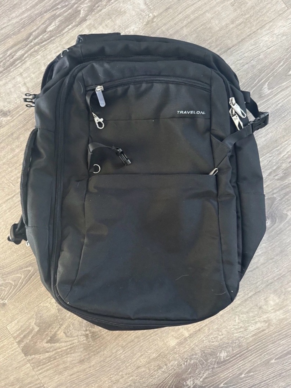 Travelon anti theft travel backpack. RFID blocking